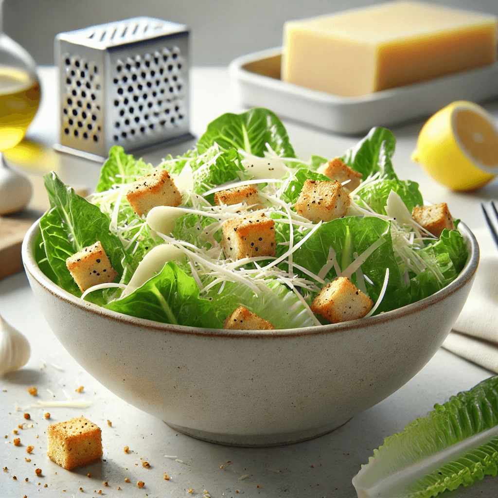 A bowl of salad.